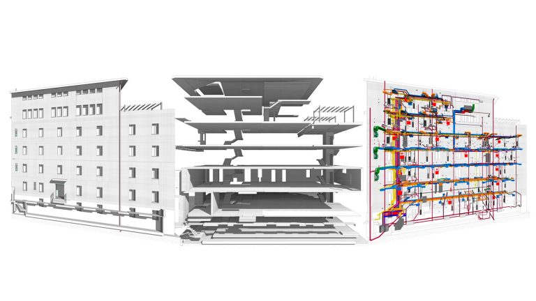 Building Information Modeling BIM Archimep 3D Architettura Struttura Impianti